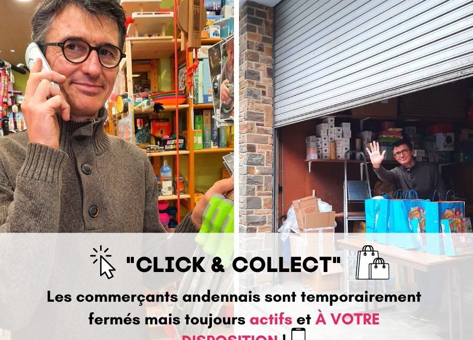 Coronavirus : Retrait en magasin, « Click & Collect », les commerçants s’organisent