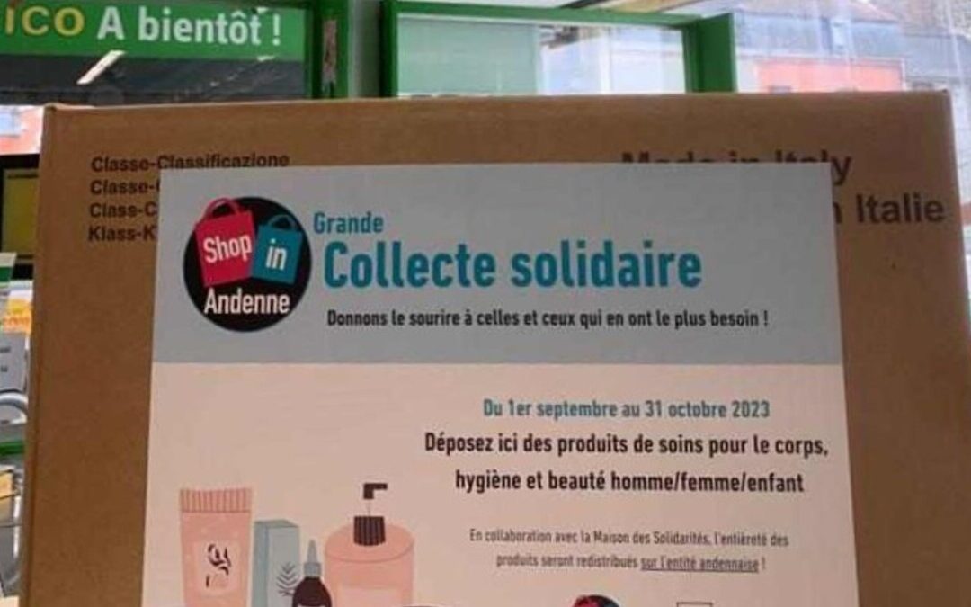 Lancement de la grande action solidaire des commerçants