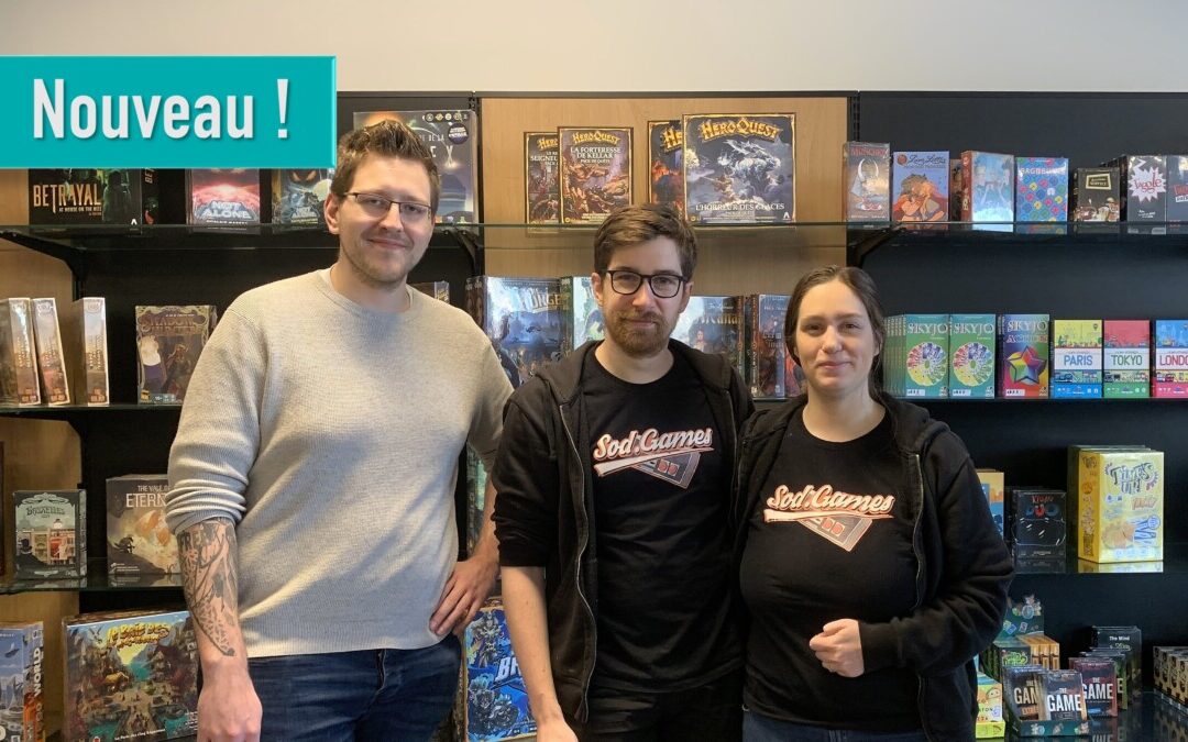 SOD Games : un nouvel espace dédié aux jeux de société et à la culture geek !