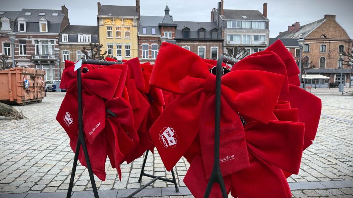 Distribution de sapins naturels pour les commerçants
