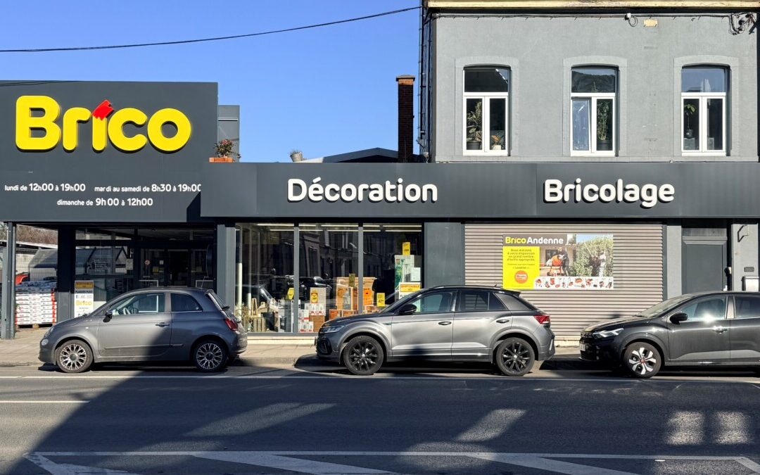 Votre Brico d’Andenne fait peau neuve !